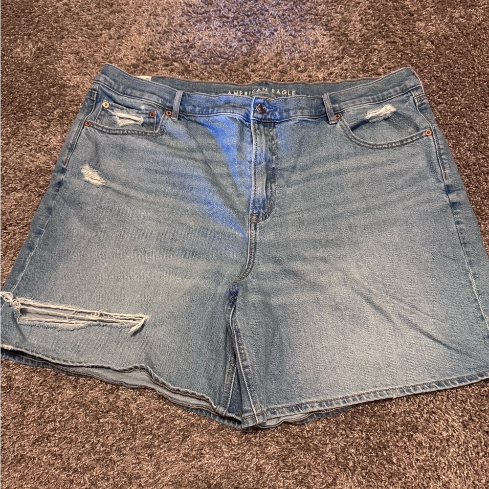 American Eagle Outfitters Light Blue Jean Shorts